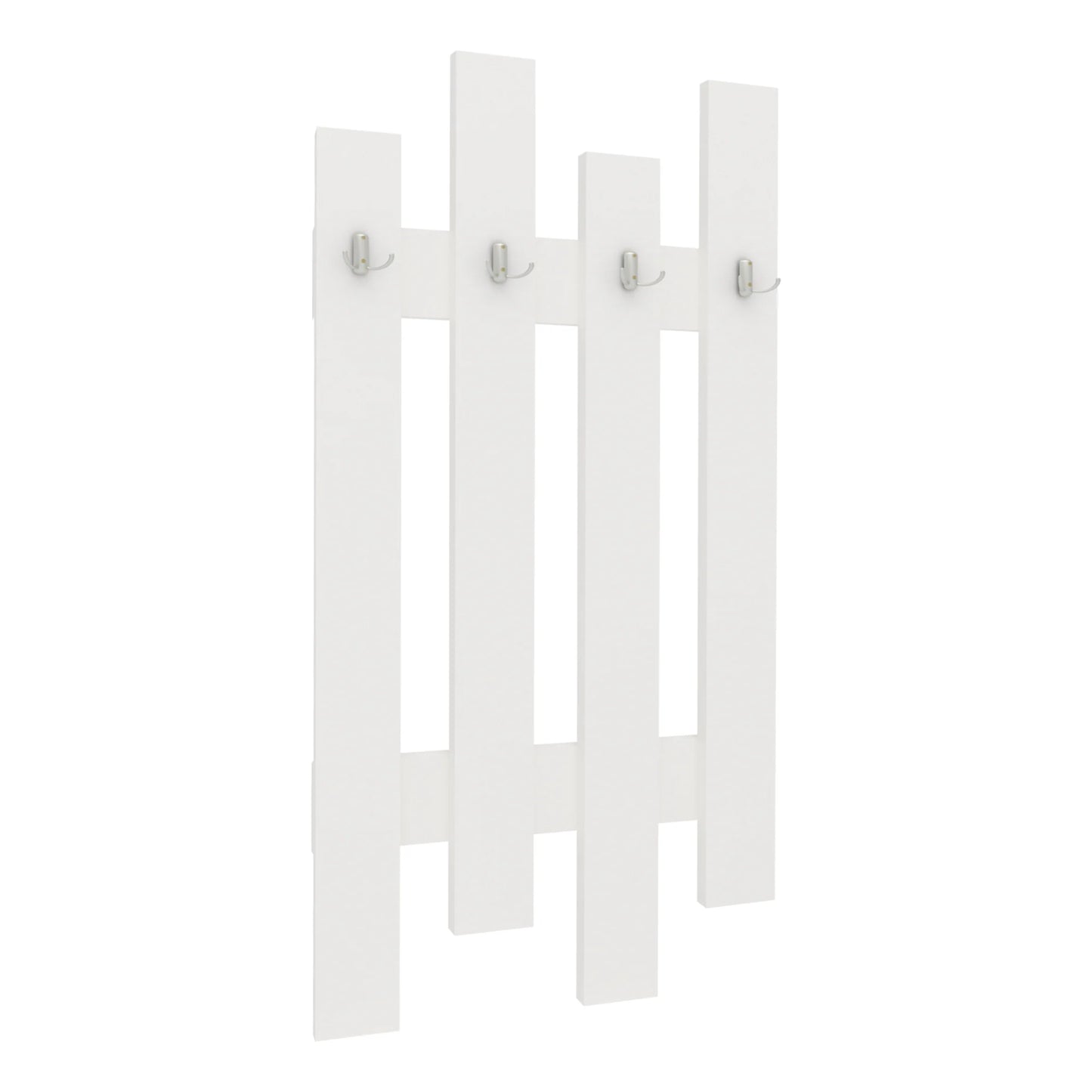 Cuier Lamelar haaus Stick, Alb, 100 x 60 cm