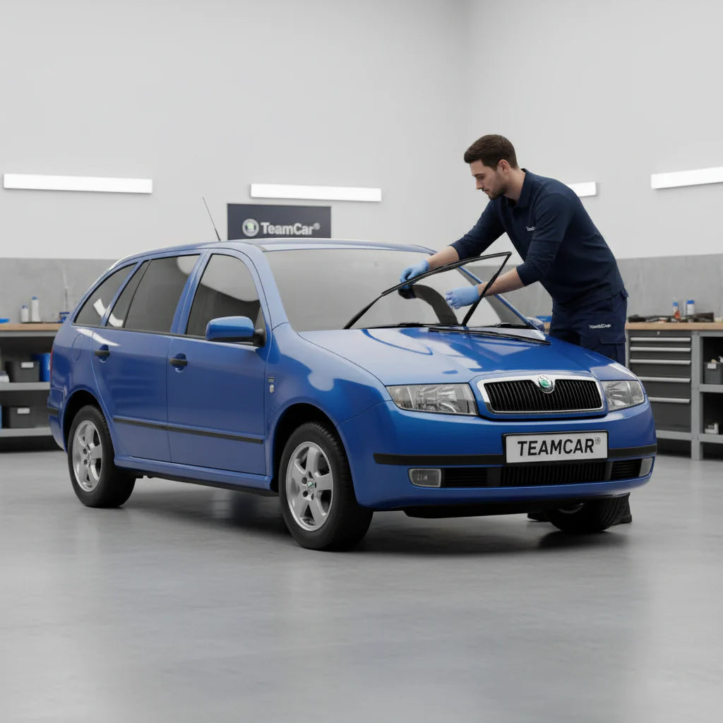 Ștergătoare Skoda Fabia I Combi 6Y5 2000-2007 | Set Față și Spate Flat – TeamCar®