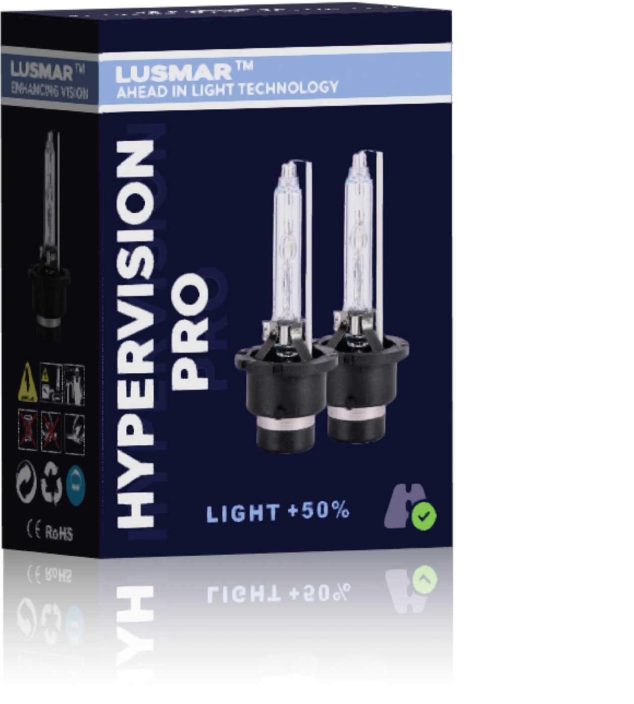 Kit XENON D4S LUSMAR™ 6000k 6400 lumeni 70W / set