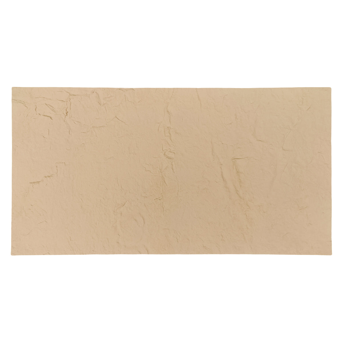 Panou decorativ din praf de piatra, Naimeed D7317, flexibil, ignifug, strat protector ceramic, rezistente la razele UV, 120x60x0.2 cm, crem