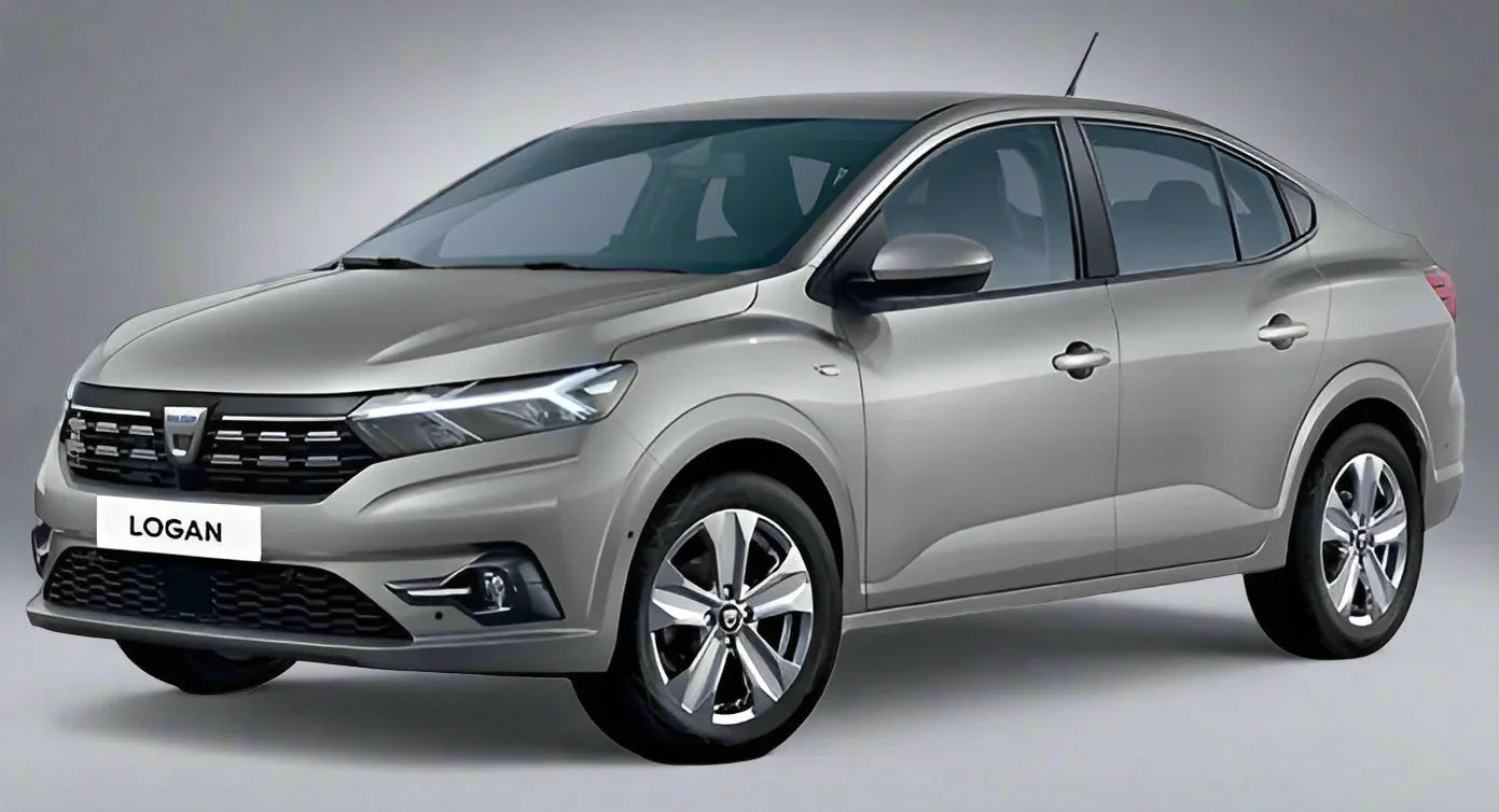 Dacia Logan III (2020–prezent) - Covorașe Auto TeamCar® Tip Tăviță Compatibile - Sedan/Silver - 221.ro