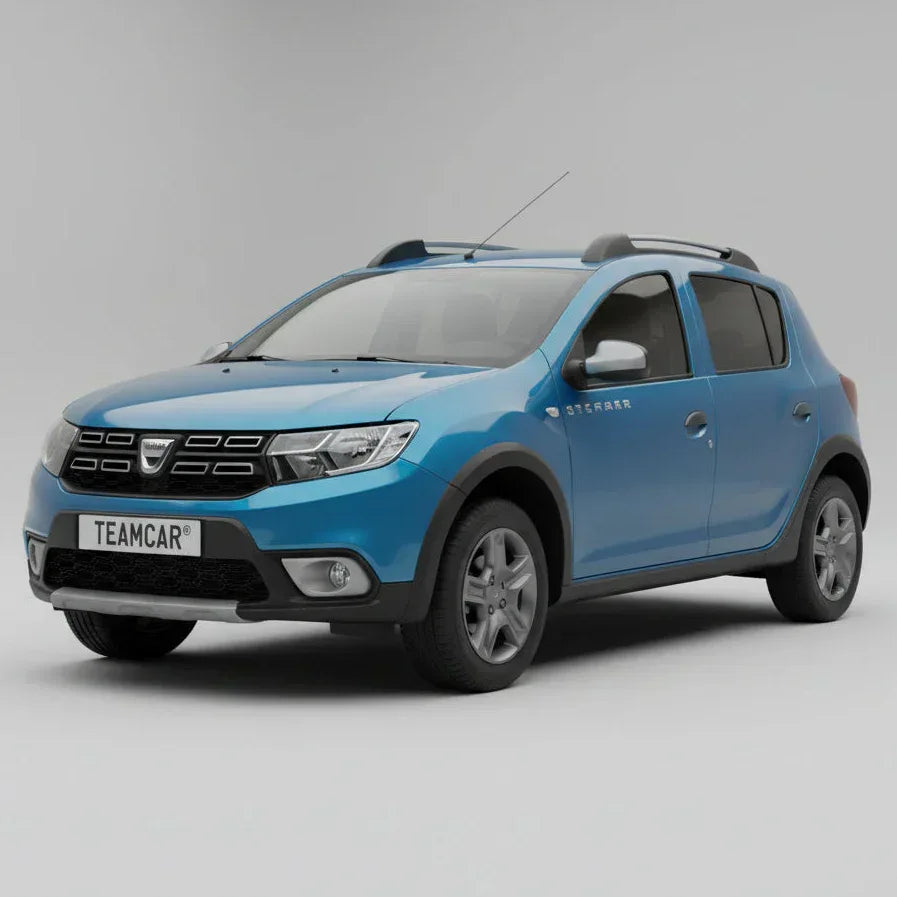 Covorașe Dacia Sandero Stepway II 2012-2020 Compatibile | Blue Edition – TeamCar®