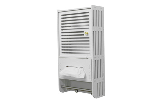 Dulapior cu 2 compartimente si Cuier, D172, 29,5*49,5*14 cm