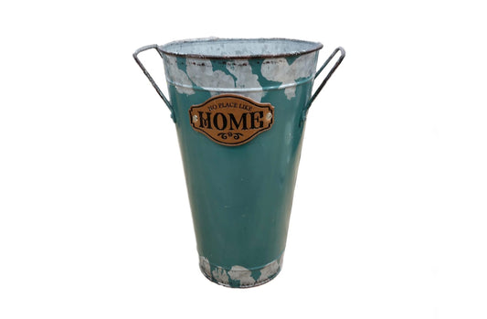 Vas decor din metal D2611, 16x11x25.5 cm