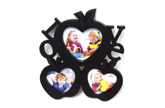 Rama foto Love, 3 poze, Love, Naimeed D1617, Negru