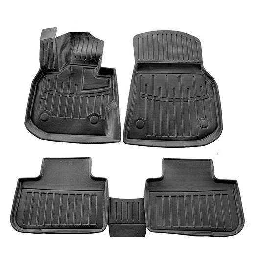 Set covorase auto cauciuc tip tavita pentru bmw x3 (g01) (2017-). x4 (g02) (2018-)