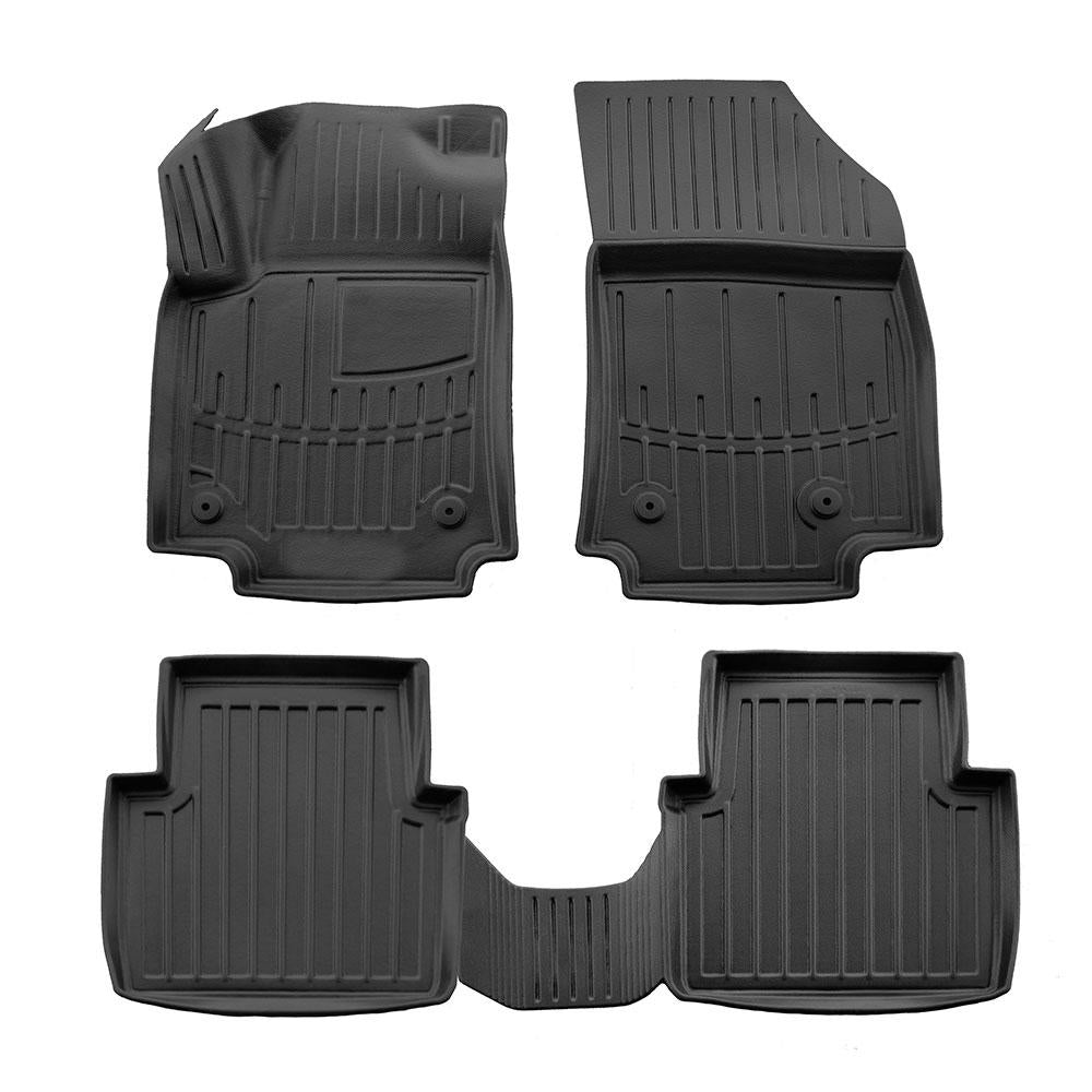Set covorase auto cauciuc tip tavita pentru opel crossland x (2017-)