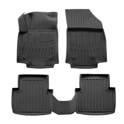 Set covorase auto cauciuc tip tavita pentru opel crossland x (2017-)