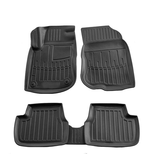 Set covorase auto cauciuc tip tavita pentru peugeot 2008 (2013-2019)