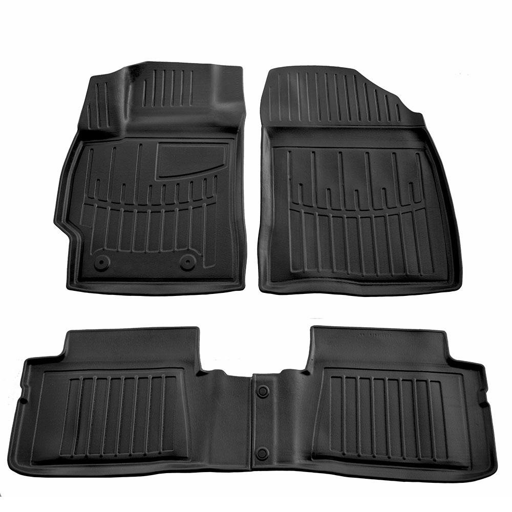 Set covorase auto cauciuc tip tavita pentru toyota corolla (e140) (2006-2012)