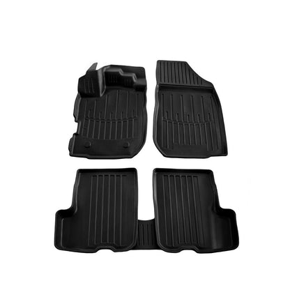 Set covorase auto cauciuc tip tavita pentru dacia logan ii (2012-2020)
