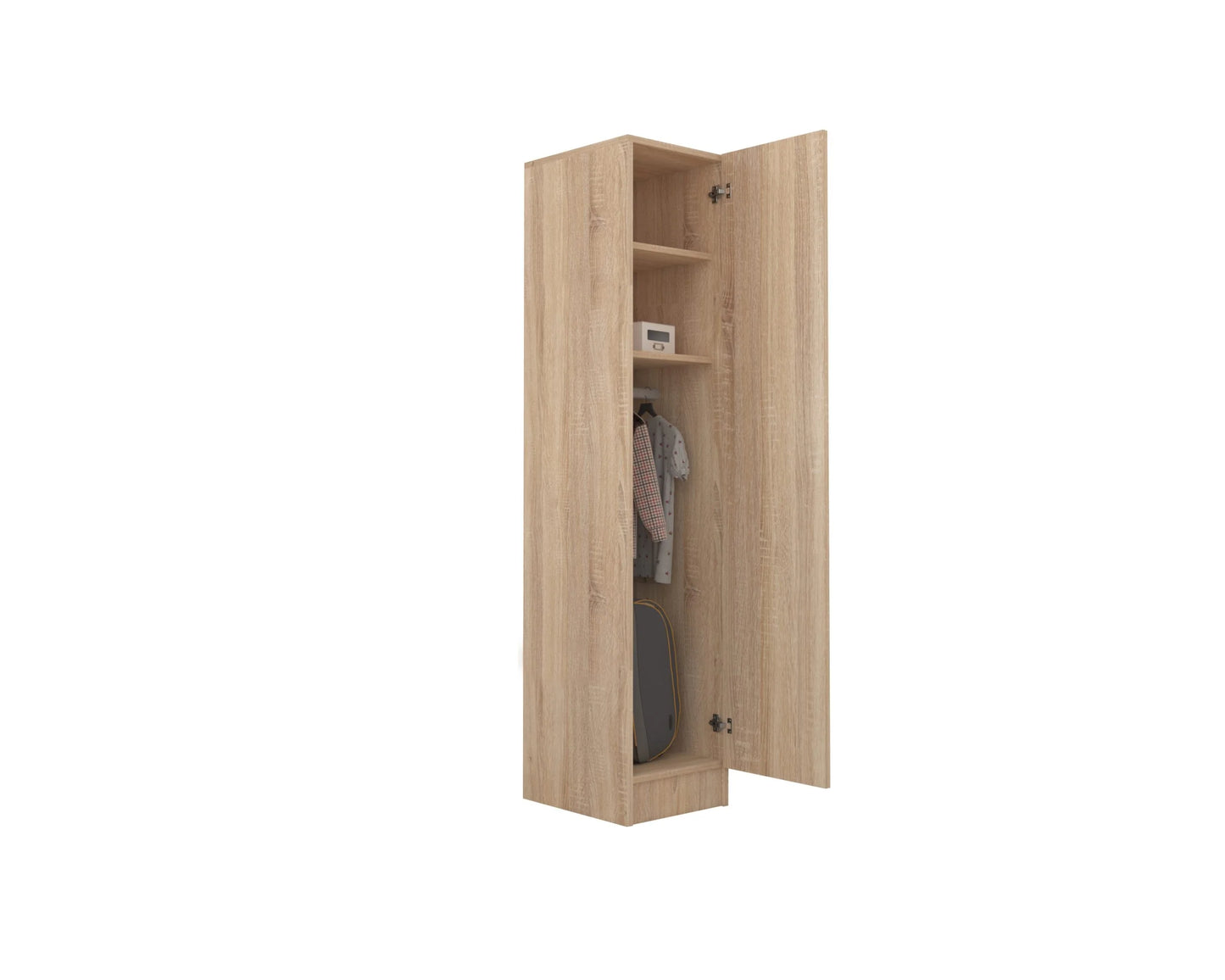 Dulap haaus Remi, O Usa, Stejar Sonoma, 40 x 51 x 170 cm