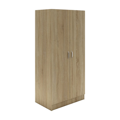 Dulap haaus Remi, 2 Usi, cu polite, Stejar Sonoma, 80 x 51 x 170 cm