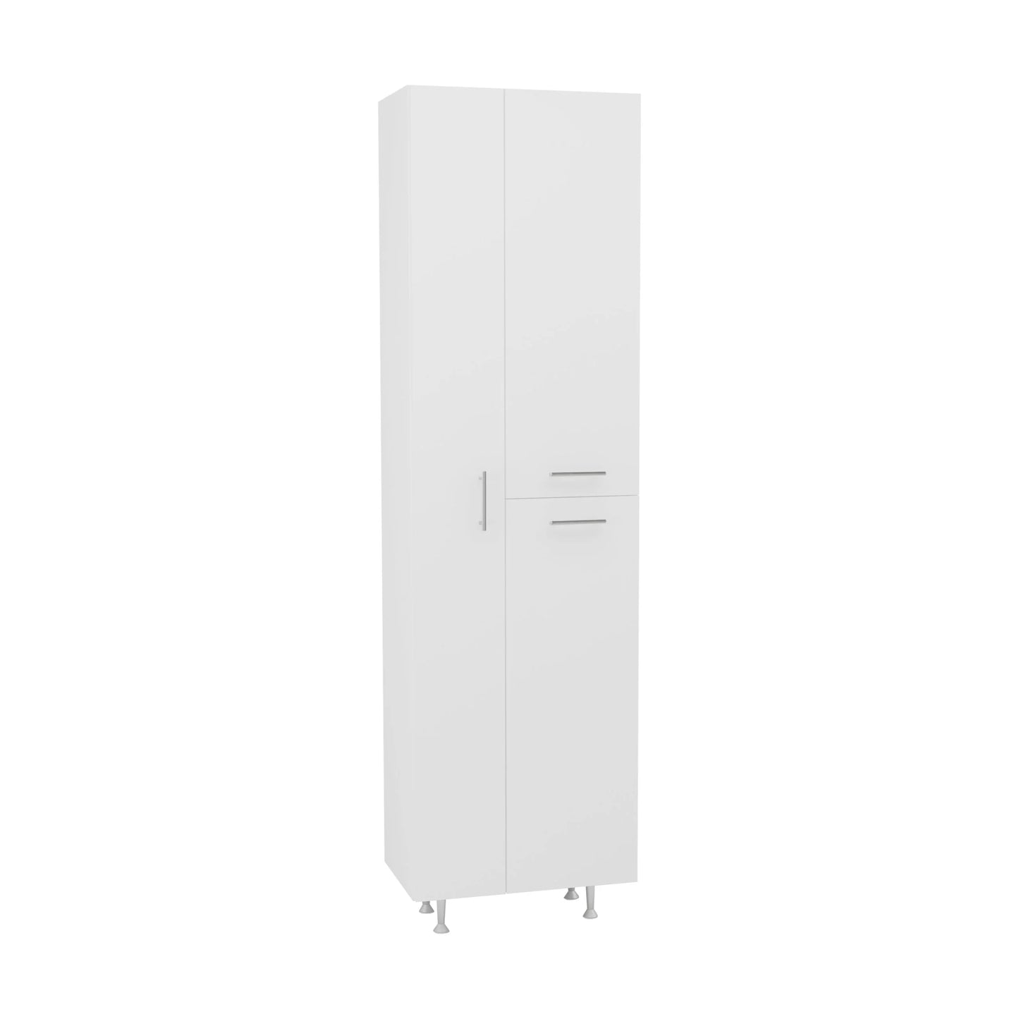 Dulap Baie haaus Dax, 3 Usi, Alb, 50 x 32 x 180 cm
