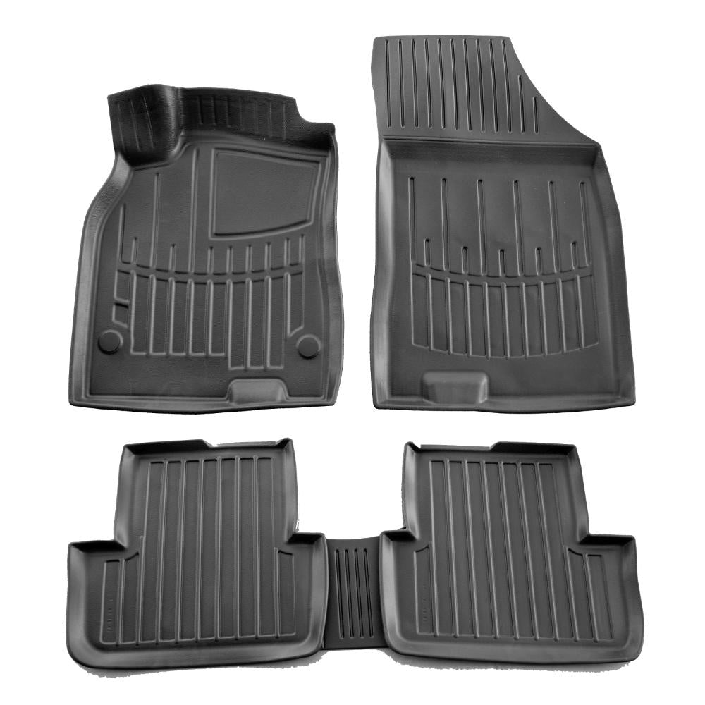 Set covorase auto cauciuc tip tavita pentru renault fluence (2009-2015)