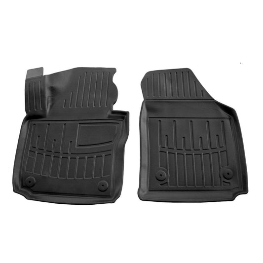 Set covorase auto cauciuc tip tavita pentru vw caddy iii (2k) (2003-2020) (fata)