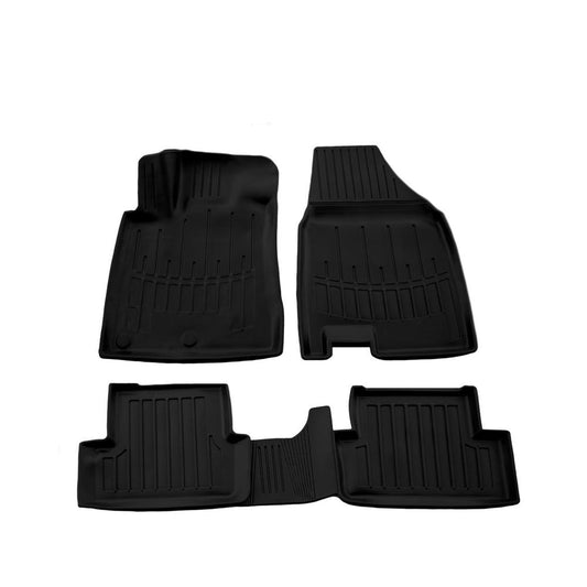 Set covorase auto cauciuc tip tavita pentru nissan qashqai (2007-2014)