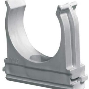 Cleme fixare teava 25 mm, gri / D-CL-25-PROFI