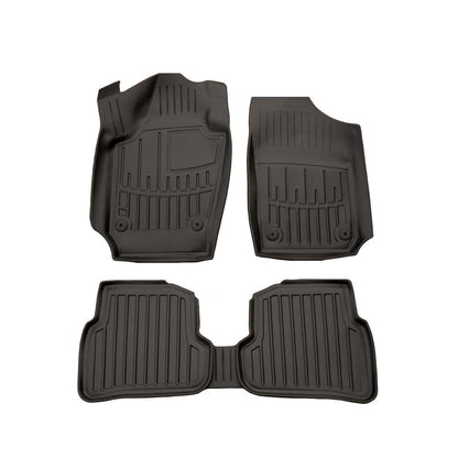 Set covorase auto cauciuc tip tavita pentru vw polo v (2009-2017)