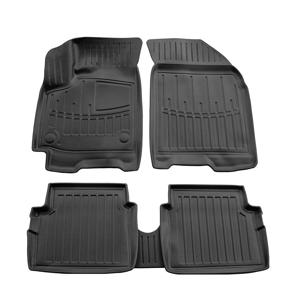 Set covorase auto cauciuc tip tavita pentru chevrolet aveo (t250) (2005-2011)