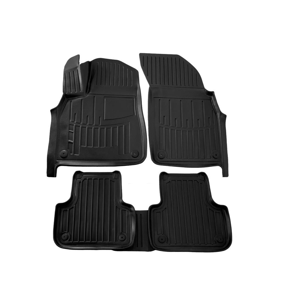 Set covorase auto cauciuc tip tavita pentru audi q7 (4m) (2015-)