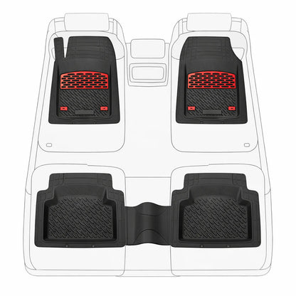 Covorase Mazda 2 DJ Facelift 2 Hatchback 5 Usi Compatibile 2023-2026 | Red