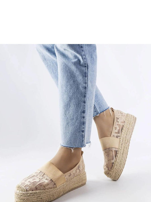 Espadrile Solea, Model 207063, Roz - material pânză  Înălţimea tocului 3,5 cm
