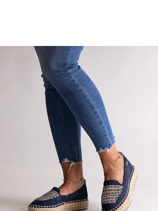 Espadrile Solea, Model 207265, Albastru - material Zam din piele ecologică  Înălţimea tocului 4 cm