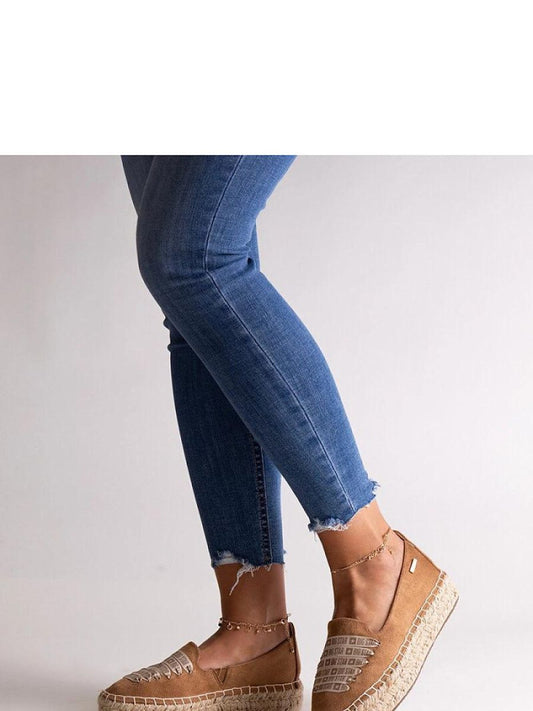 Espadrile Solea, Model 207266, Maro - material Zam din piele ecologică  Înălţimea tocului 4 cm