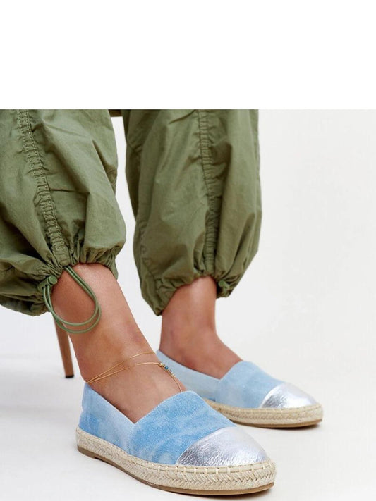 Espadrile Solea, Model 207337, Albastru - material pânză  Înălţimea tocului 2 cm