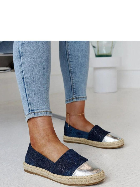 Espadrile Solea, Model 207339, Albastru - material pânză  Înălţimea tocului 2 cm