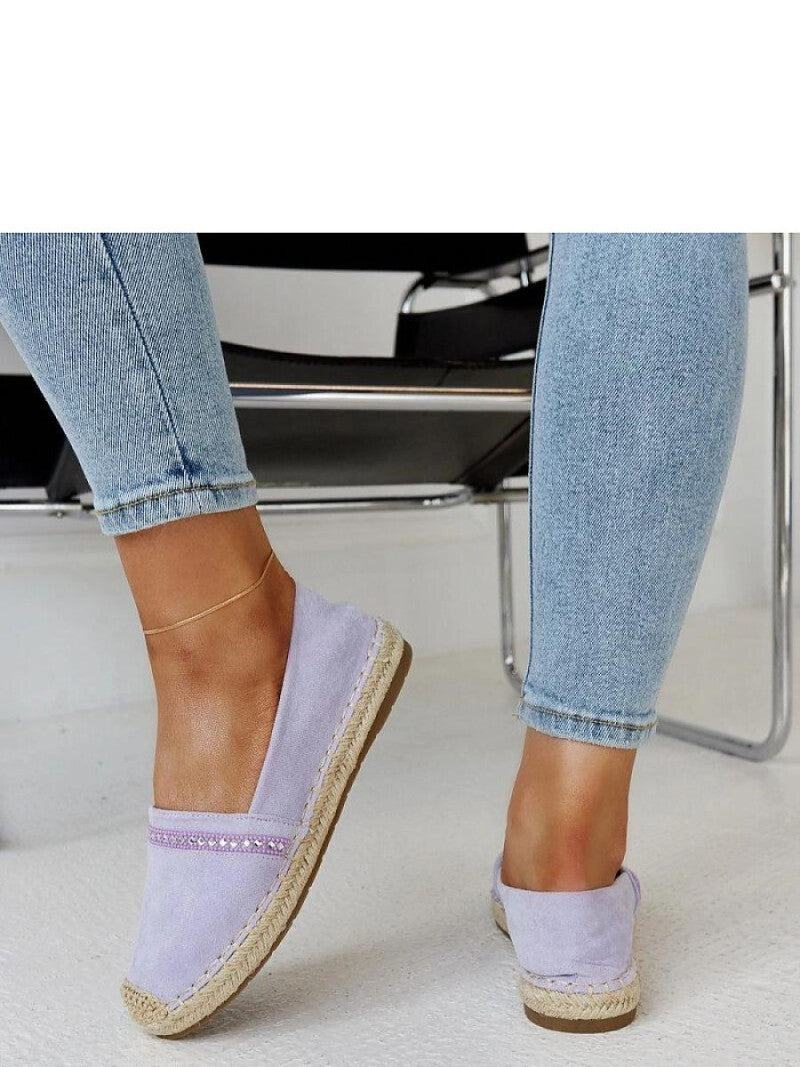 Espadrile Solea, Model 207342, Violet - Înălţimea tocului 2 cm