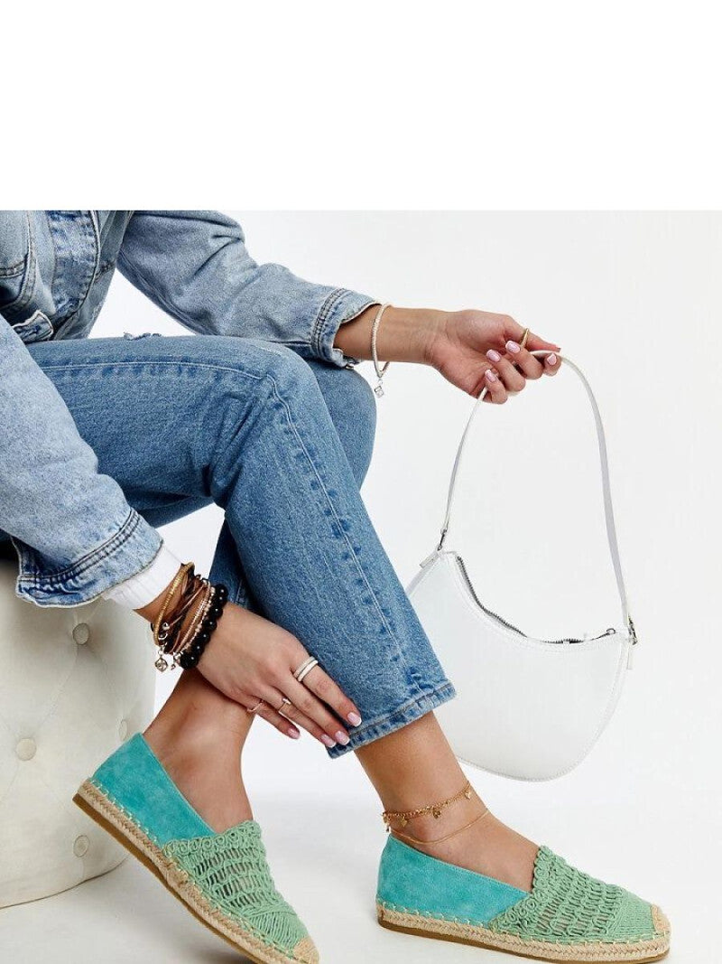 Espadrile Solea, Model 207505, Verde - Înălţimea tocului 2,5 cm