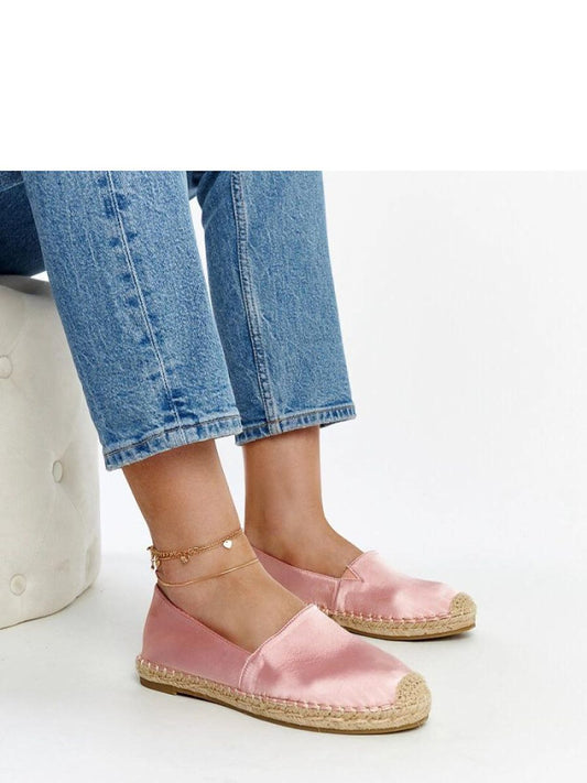 Espadrile Solea, Model 207508, Roz - material pânză  Înălţimea tocului 2,5 cm
