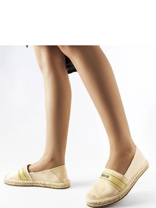 Espadrile Solea, Model 207781, Bej - material pânză  Înălţimea tocului 2 cm