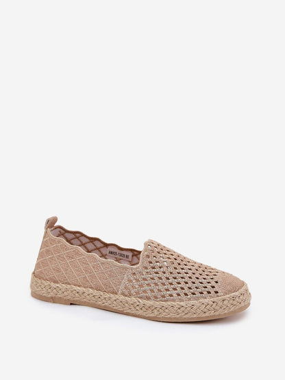 Espadrile Step in style, Model 211853, Bej - material pânză  Footbed pânză  Înălţimea carâmbului 6 cm Înălțimea tălpii 2 cm