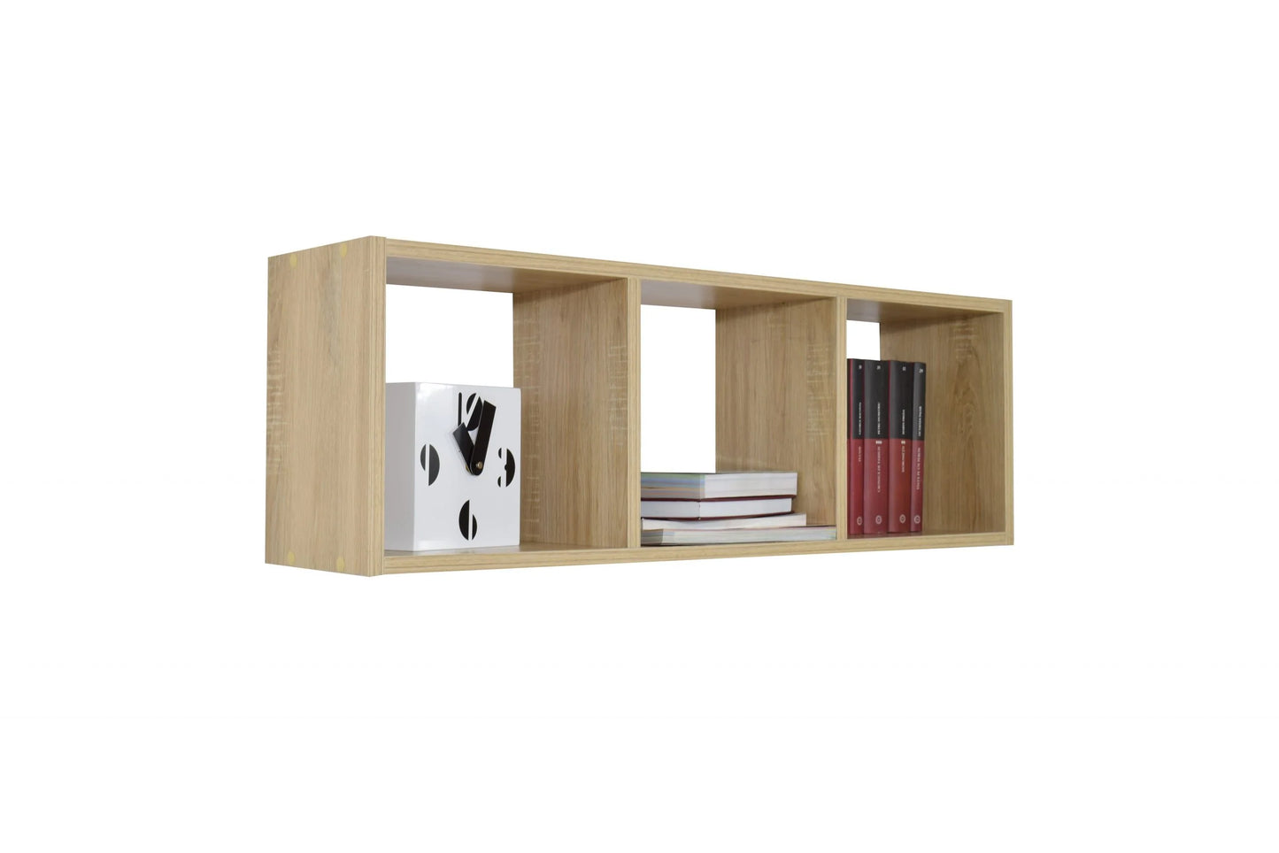 Etajera haaus Lira, 3 Casete, Stejar Sonoma, 90 x 20 x 30 cm
