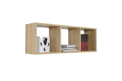 Etajera haaus Lira, 3 Casete, Stejar Sonoma, 90 x 20 x 30 cm