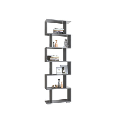Etajera haaus Tokyo, 6 Casete, Antracit, 60 x 24 x 196 cm