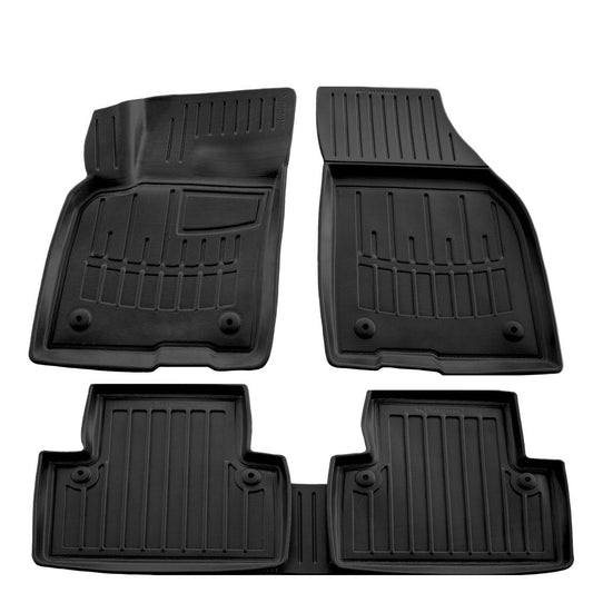 Set covorase auto cauciuc tip tavita pentru volvo s40 ii (2004-2012)