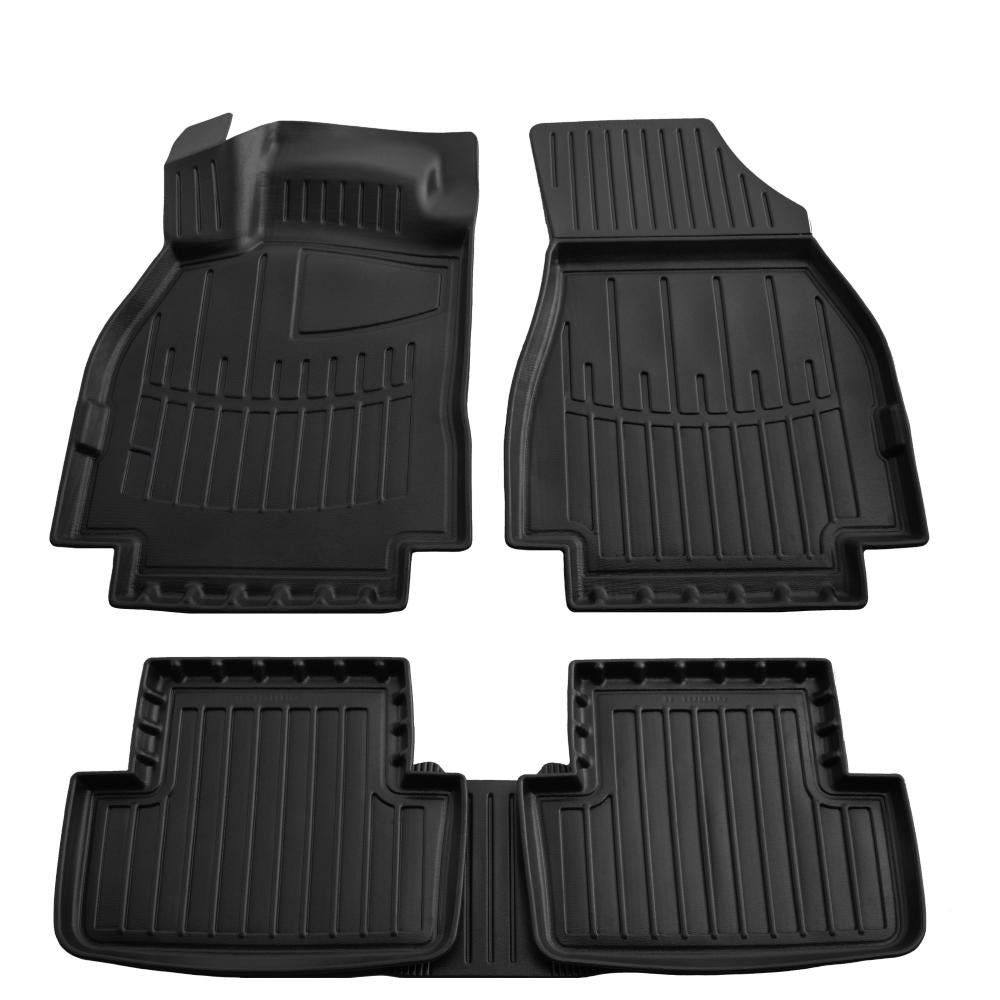Set covorase auto cauciuc tip tavita pentru renault megane ii (2002-2009)