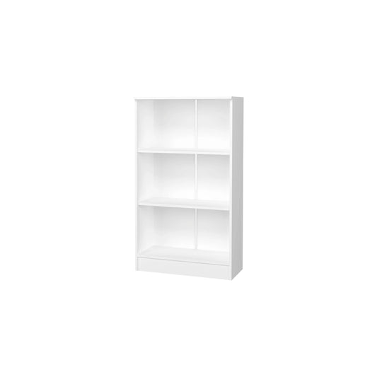 Biblioteca Flint, 2 Polite, Alba, 70 x 32 x 122 cm