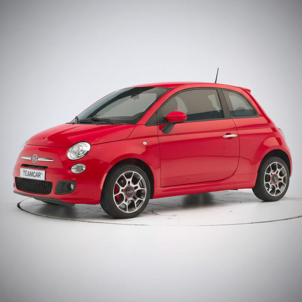 Covorase Fiat 500 Hatchback Compatibile 2007-2015 | Black