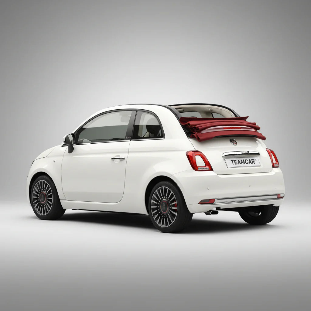 Covorase Fiat 500C (Cabrio) Facelift Compatibile 2015-2024 | Black