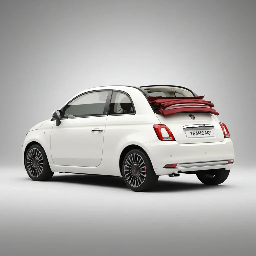 Covorase Fiat 500C (Cabrio) Facelift Compatibile 2015-2024 | Silver