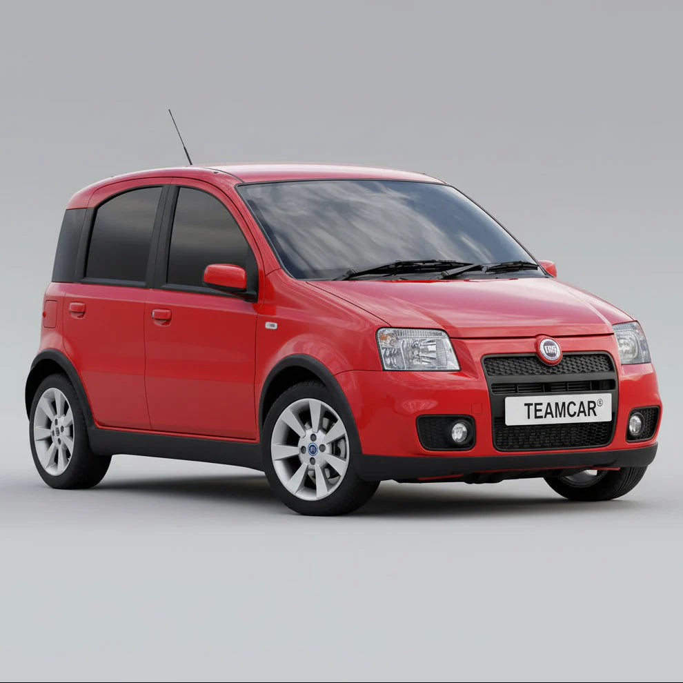 Covorase Fiat Panda II Compatibile 2003-2012 | Black