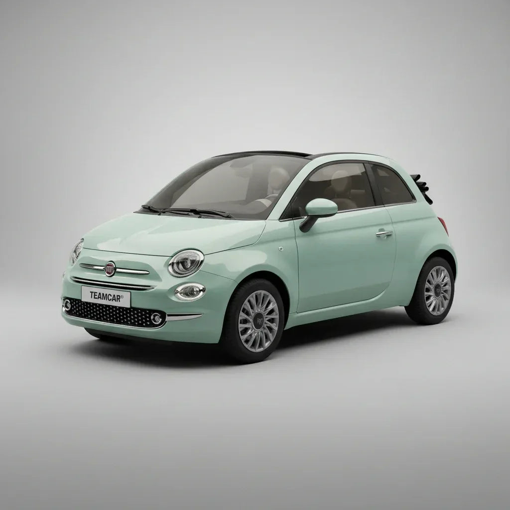 Covorase Fiat 500C (Cabrio) Compatibile 2009-2015 | Blue