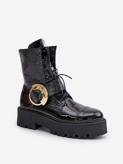 Ghete Step in style, Model 201002, Negru