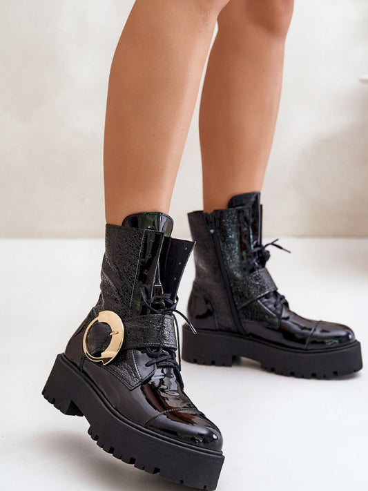 Ghete Step in style, Model 201002, Negru