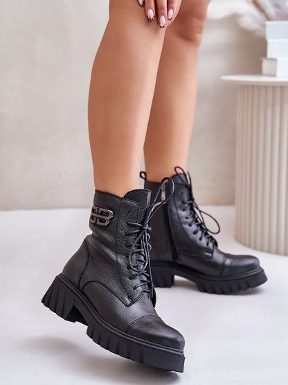 Ghete Step in style, Model 201179, Negru